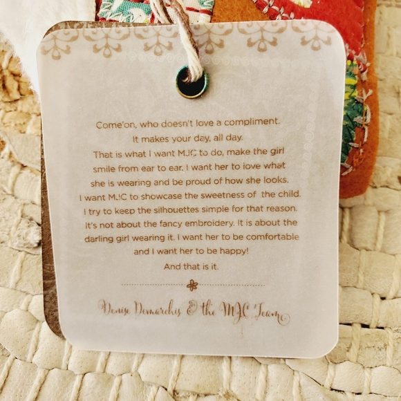 NWT Matilda Jane Felt House Christmas Tree Ornament - Picture 6 of 6